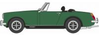 76MGM003 Oxford Diecast MG Midget MkIII British Racing Green